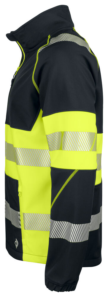 6443 SOFTSHELL JAKKE EN ISO 20471 KLASSE 1