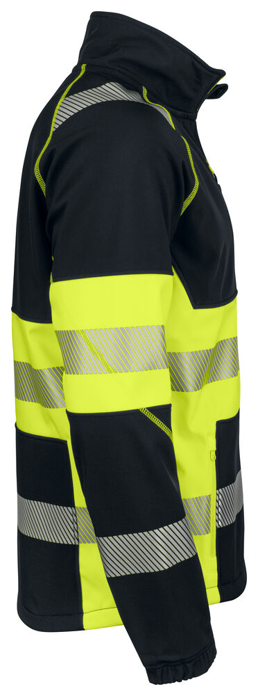 6443 SOFTSHELL JAKKE EN ISO 20471 KLASSE 1