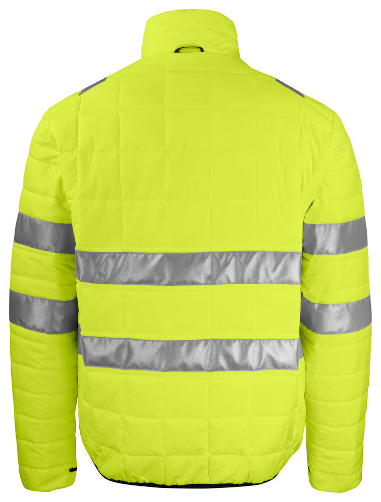 6444 QUILTET JAKKE EN ISO 20471 KLASSE 3