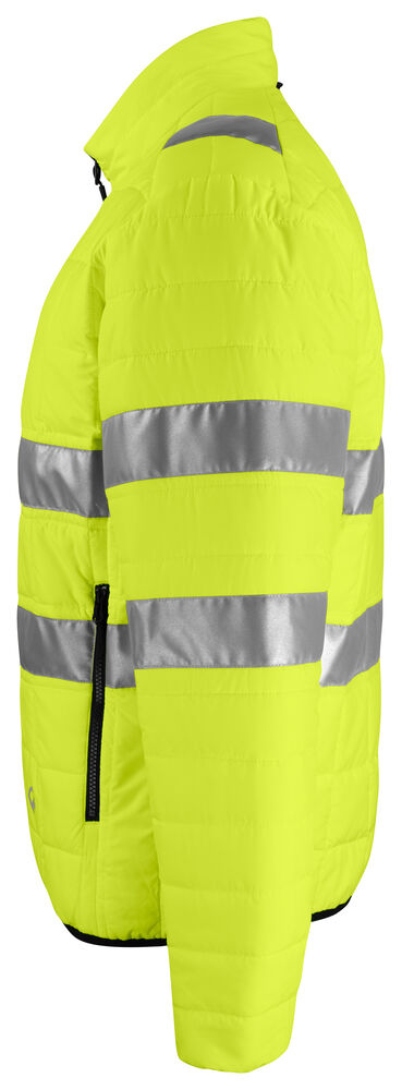 6444 QUILTET JAKKE EN ISO 20471 KLASSE 3