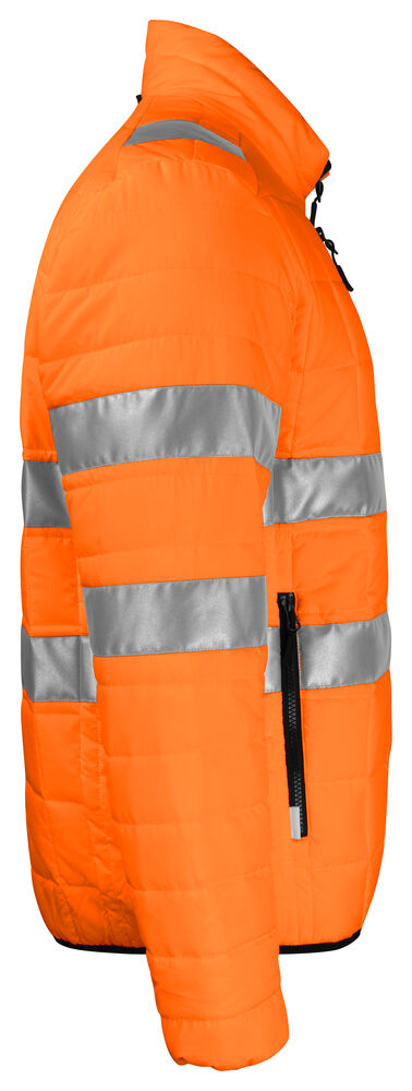 6444 QUILTET JAKKE EN ISO 20471 KLASSE 3