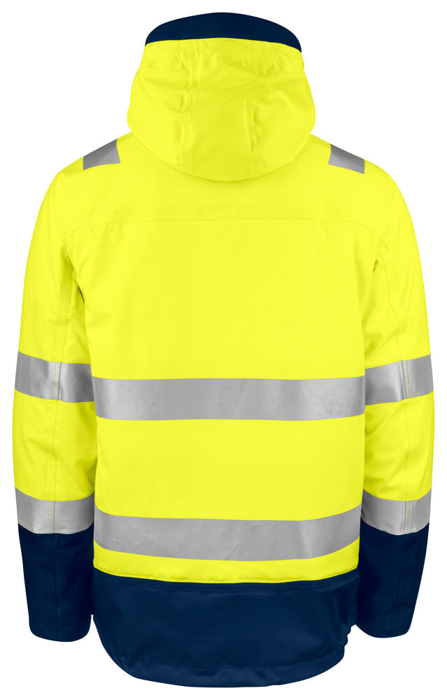 6445 FUNKTIONEL 3-i-1 JAKKE EN ISO 20471 KLASSE 3/2