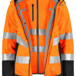6445 FUNKTIONEL 3-i-1 JAKKE EN ISO 20471 KLASSE 3/2