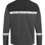 7004 POLOSHIRT MED LANGE ÆRMER 7004 POLOSHIRT 9910-VIZ MED LANGE ÆRMER - Grey Black