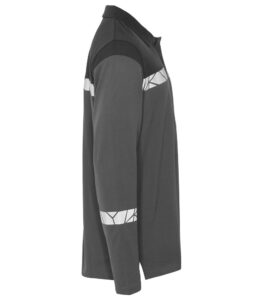 7004 POLOSHIRT MED LANGE ÆRMER 7004 POLOSHIRT 9910-VIZ MED LANGE ÆRMER - Grey Black