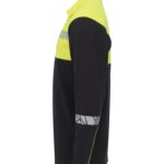 7004 POLOSHIRT MED LANGE ÆRMER 7004 POLOSHIRT 9910-VIZ MED LANGE ÆRMER - Black / Yellow
