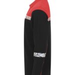 7004 POLOSHIRT MED LANGE ÆRMER 7004 POLOSHIRT 9910-VIZ MED LANGE ÆRMER - Black / Red