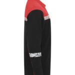 7004 POLOSHIRT MED LANGE ÆRMER 7004 POLOSHIRT 9910-VIZ MED LANGE ÆRMER - Black / Red
