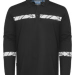 7004 POLOSHIRT MED LANGE ÆRMER 7004 POLOSHIRT 9910-VIZ MED LANGE ÆRMER - Black