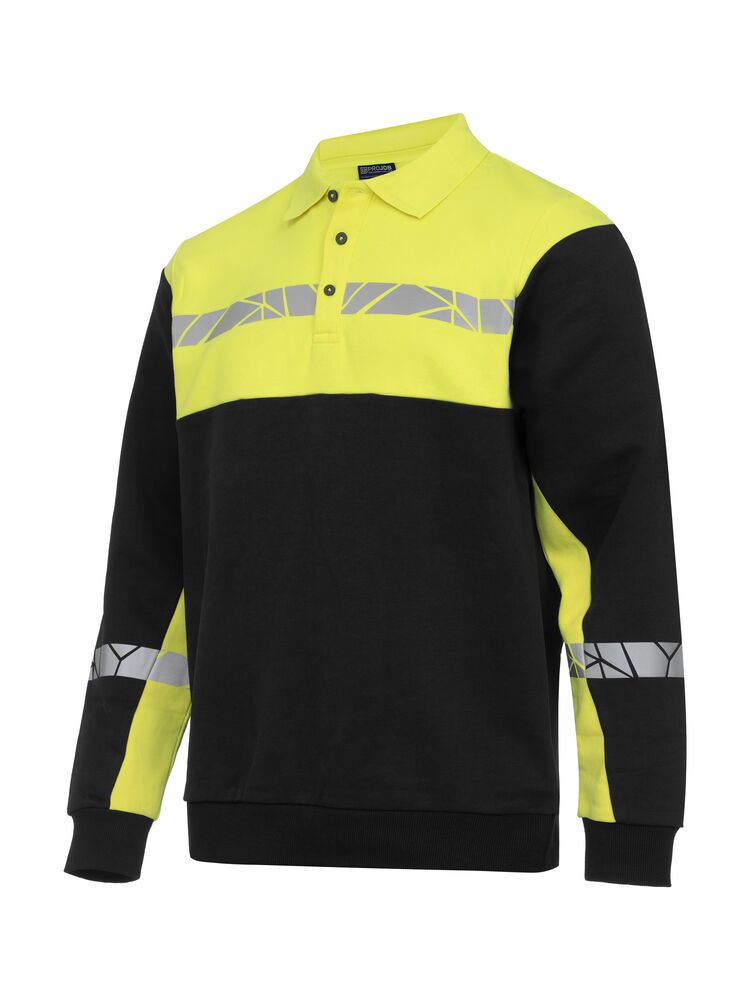 7100 POLO SWEATSHIRT
7100 POLO SWEATSHIRT 9910-VIZ