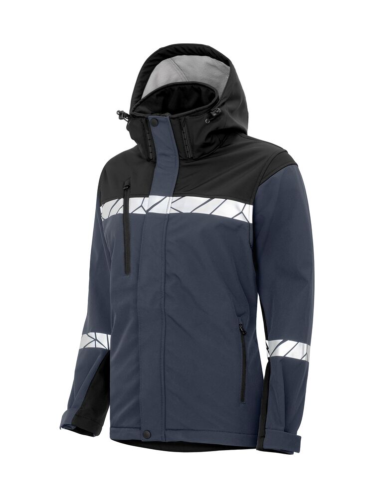 7417 SOFTSHELL JAKKE, DAME 
7417  SOFTSHELL JAKKE, DAME 9910-VIZ