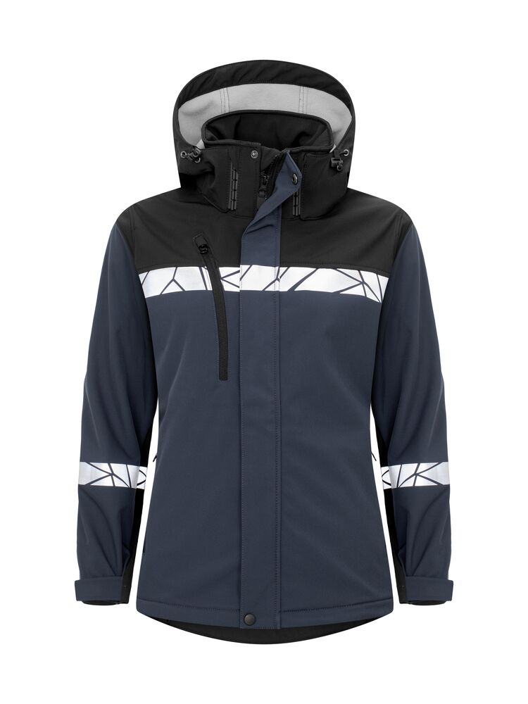 7417 SOFTSHELL JAKKE, DAME 
7417  SOFTSHELL JAKKE, DAME 9910-VIZ
