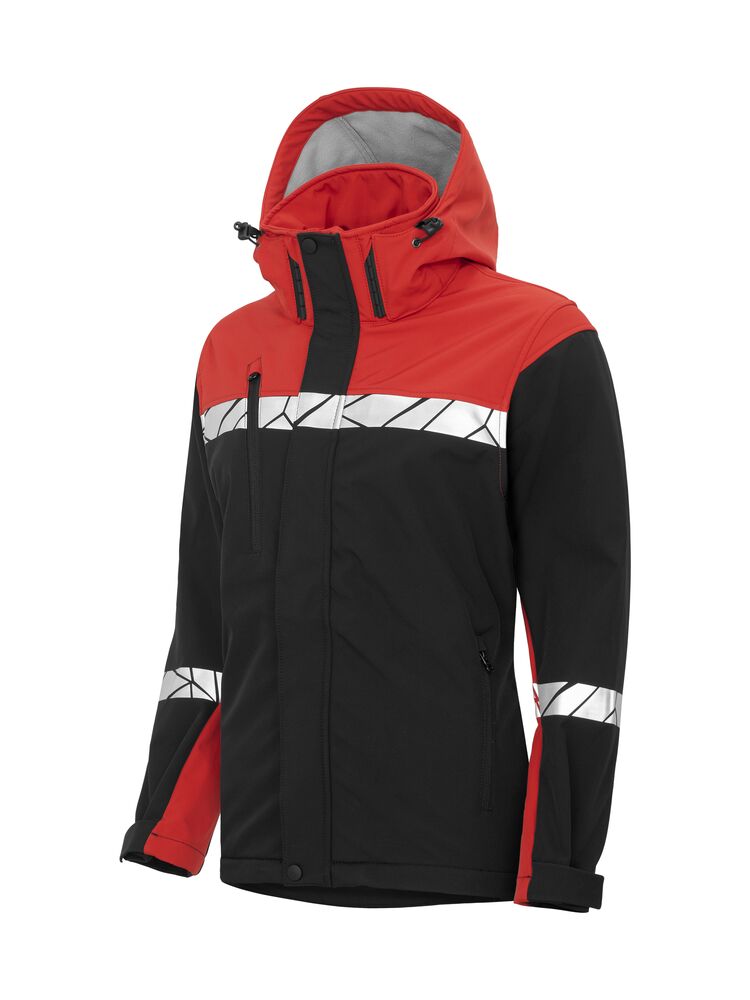 7417 SOFTSHELL JAKKE, DAME 
7417  SOFTSHELL JAKKE, DAME 9910-VIZ
