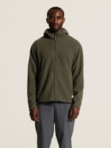 Join Pile Fleece FZ Hood M