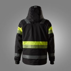 High-Vis Klasse 1, vandtæt stretchjakke