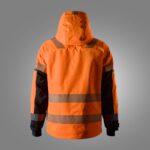 High-Vis Klasse 3, vandtæt stretchjakke