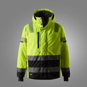 High-Vis Klasse 3, vandtæt stretchjakke