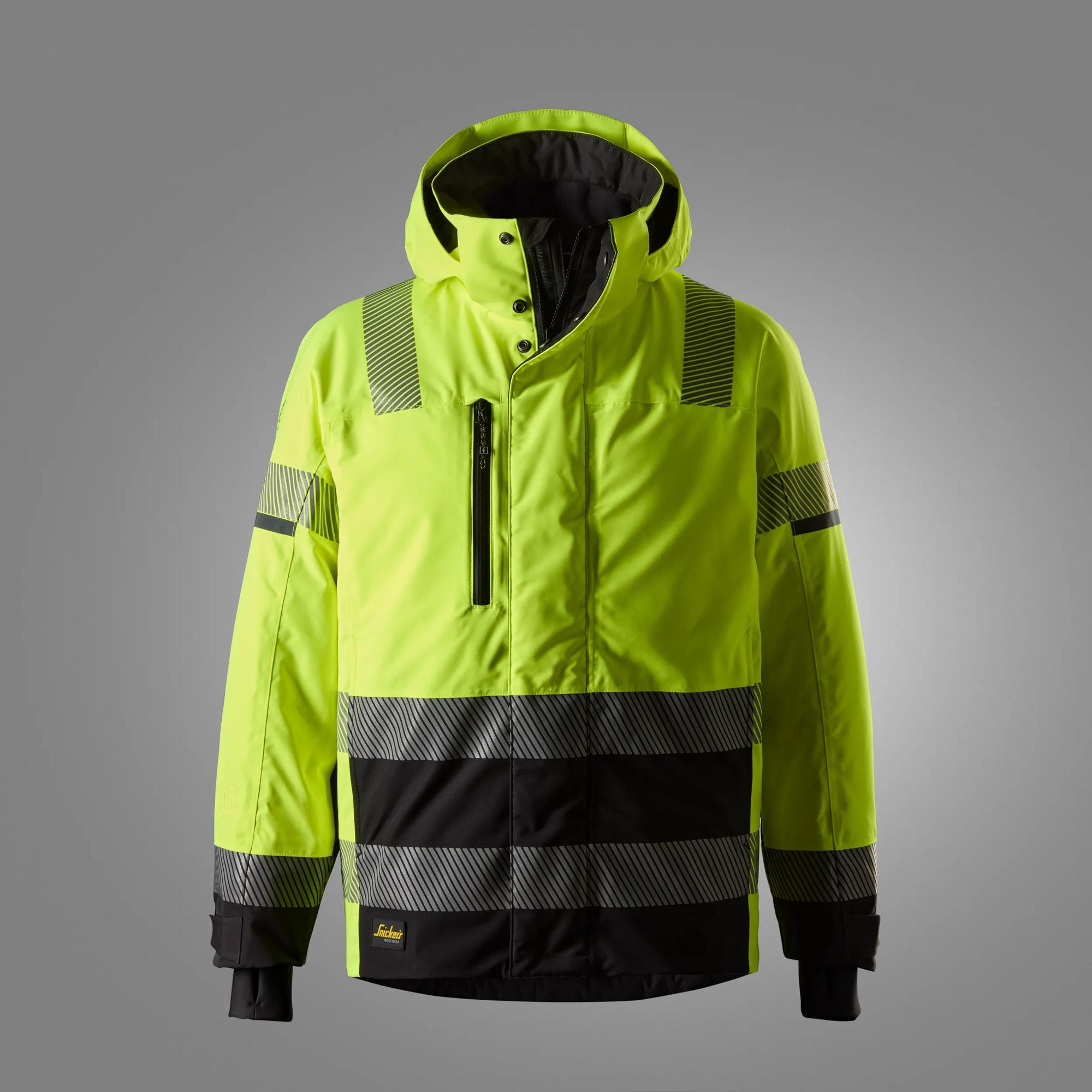 High-Vis Klasse 3, vandtæt stretchjakke