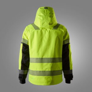 High-Vis Klasse 3, vandtæt stretchjakke