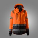 High-Vis klasse 2/3, damejakke i stretch
