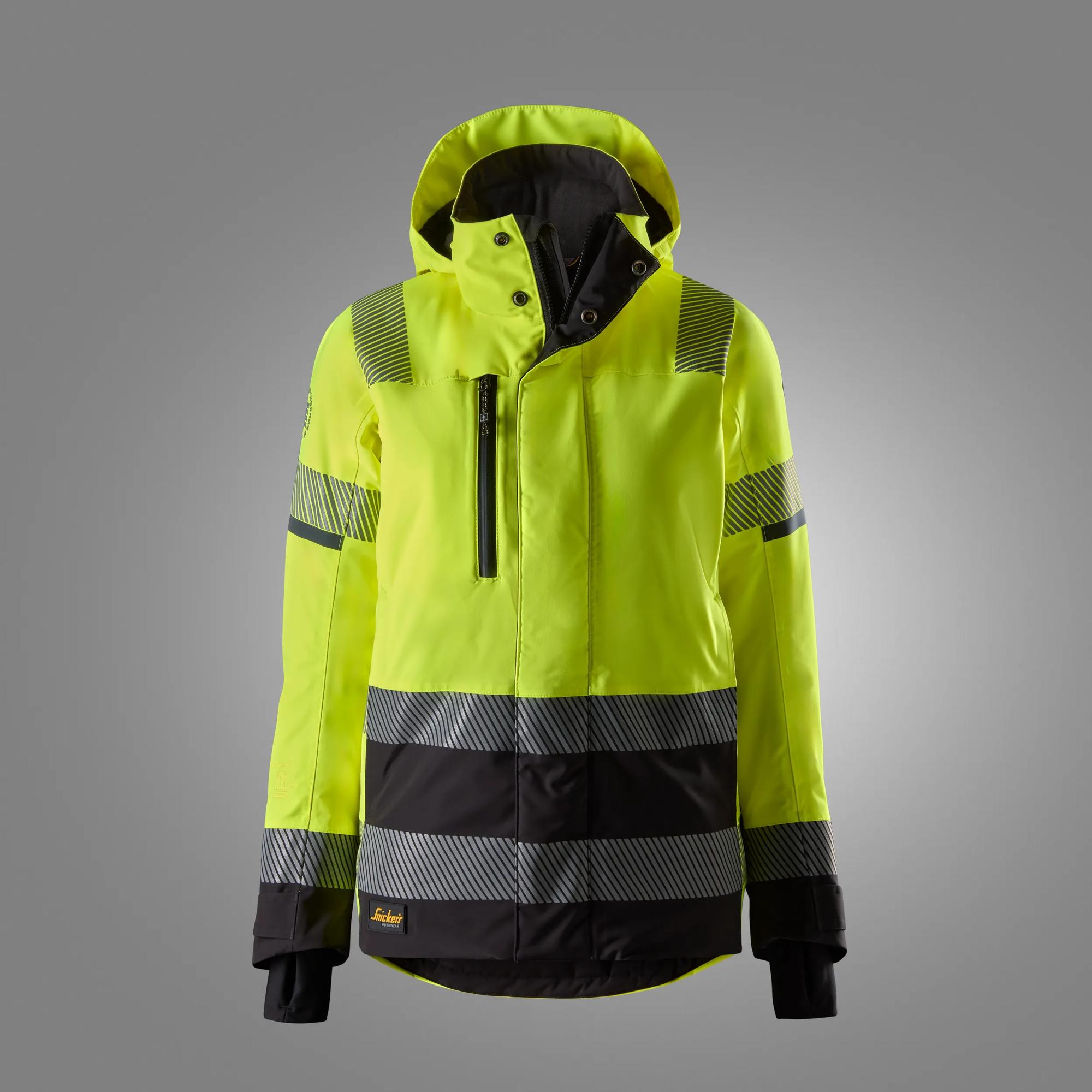 High-Vis klasse 2/3, damejakke i stretch