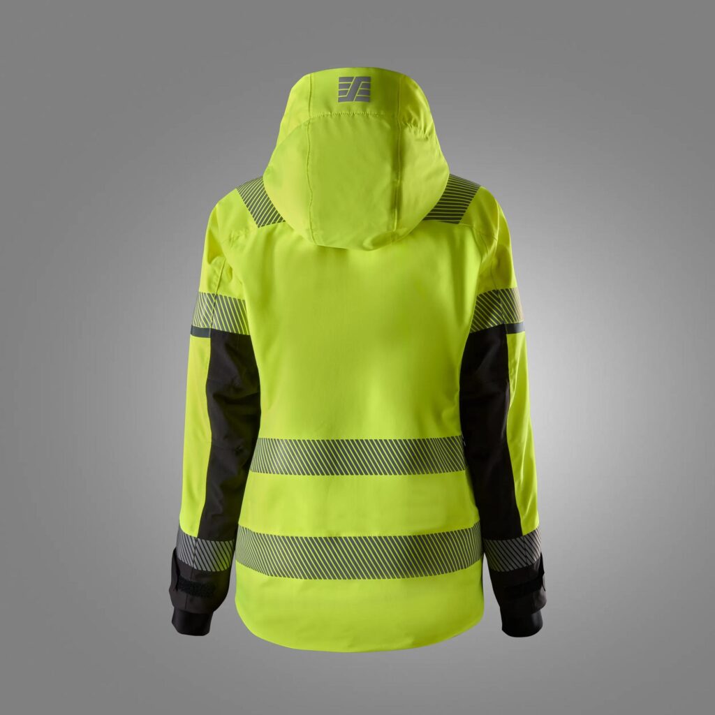 High-Vis klasse 2/3, damejakke i stretch