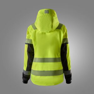 High-Vis klasse 2/3, damejakke i stretch