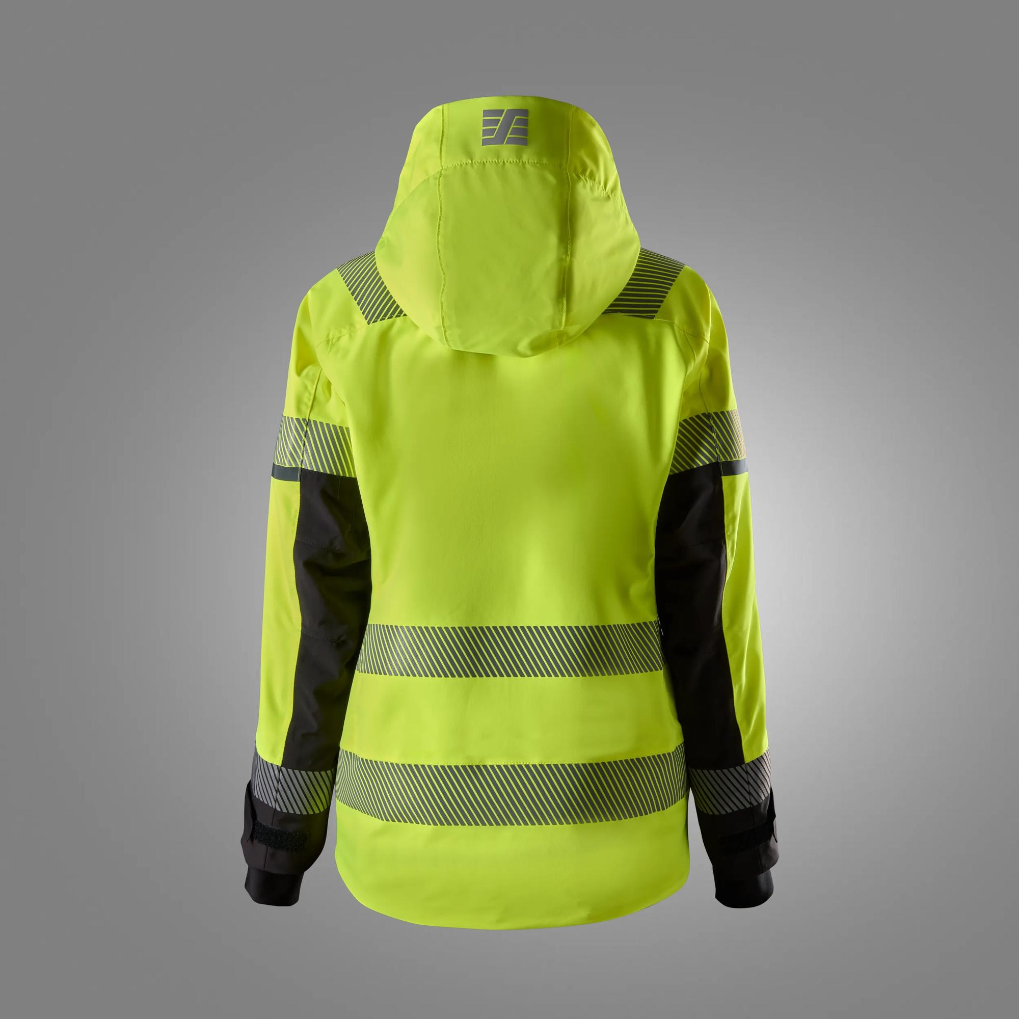 High-Vis klasse 2/3, damejakke i stretch