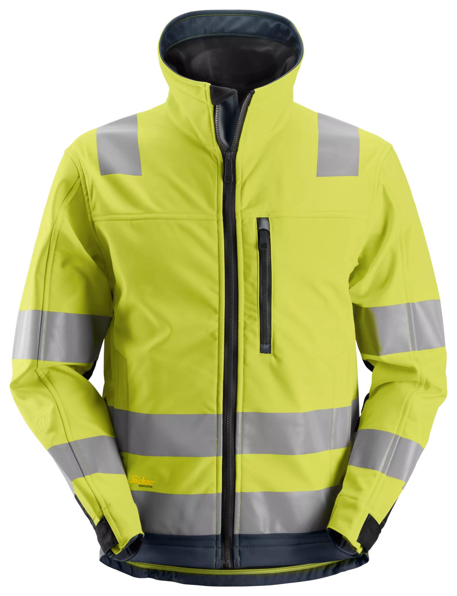 High-Vis, Softshelljakke, klasse 3