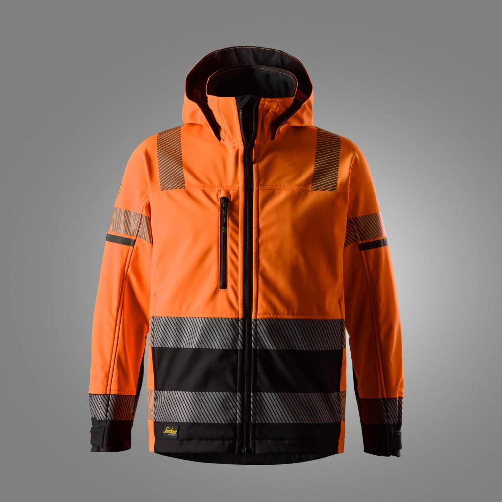 High-Vis softshelljakke, klasse 3