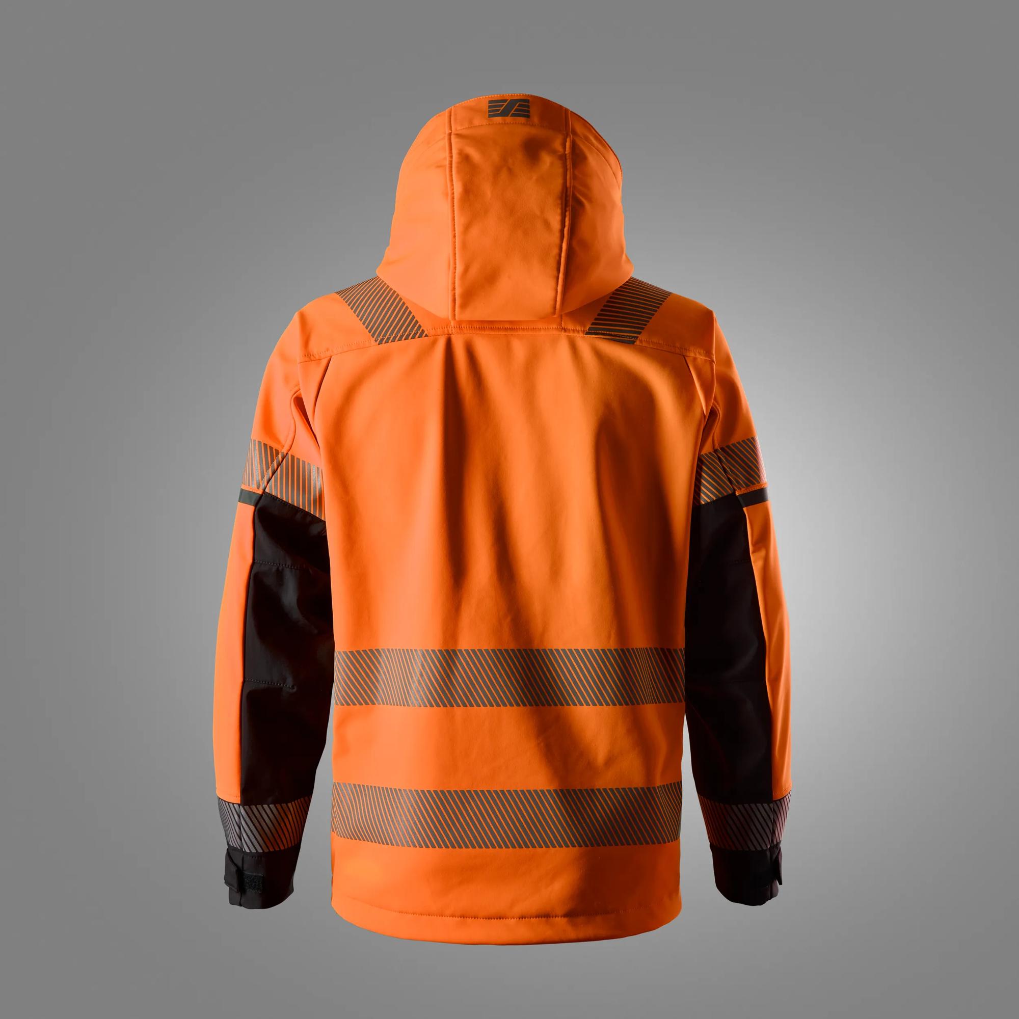High-Vis softshelljakke, klasse 3