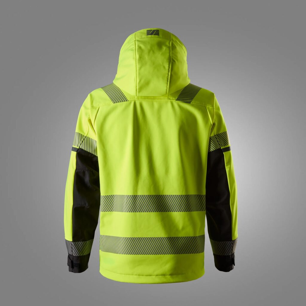 High-Vis softshelljakke, klasse 3