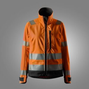 High-Vis, Softshelljakke til damer, klasse 2/3