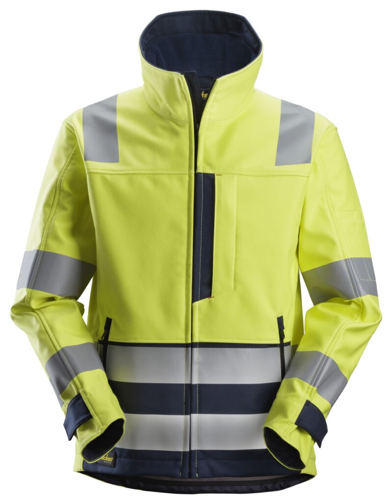 ProtecWork, High-Vis softshelljakke, klasse 3