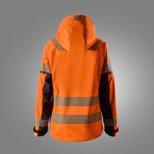 High-Vis softshelljakke til kvinder, klasse 2/3