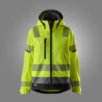 High-Vis softshelljakke til kvinder, klasse 2/3