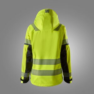 High-Vis softshelljakke til kvinder, klasse 2/3