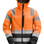 High-Vis, Vandtæt skaljakke, klasse 3