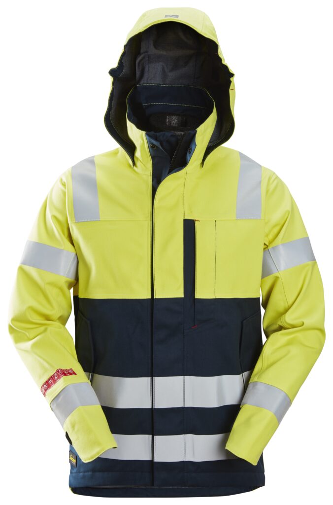 ProtecWork, High-Vis vandtæt skaljakke, klasse 3