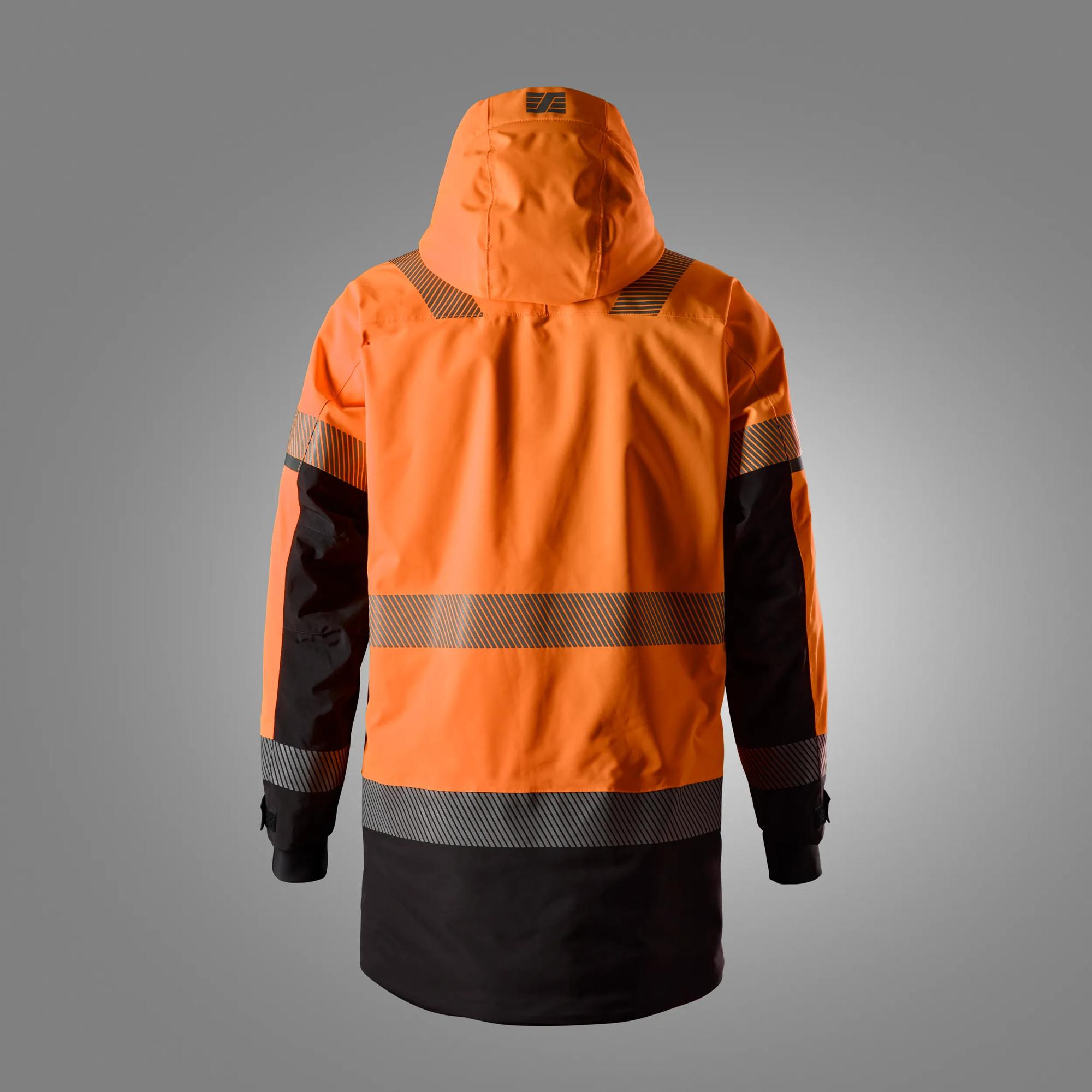 High-Vis Klasse 3, vandtæt stretchparkas