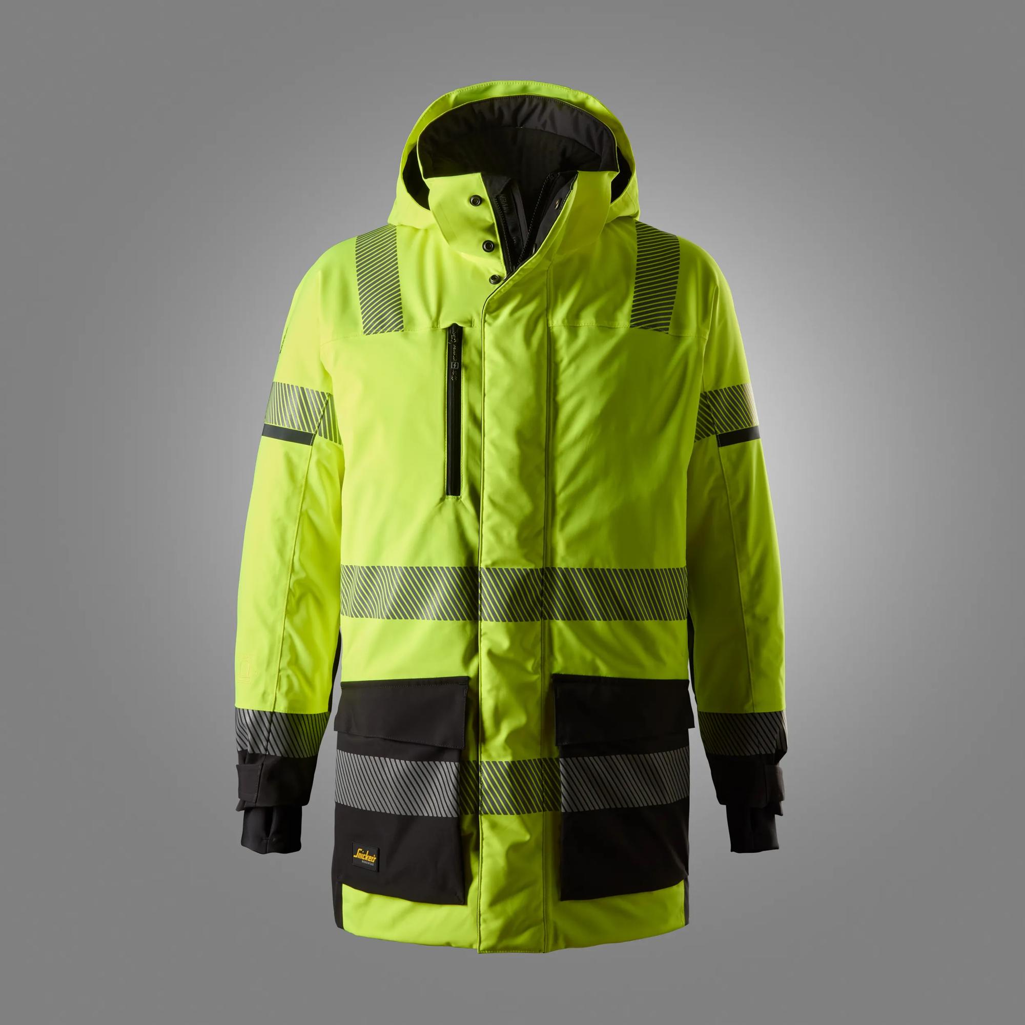 High-Vis Klasse 3, vandtæt stretchparkas