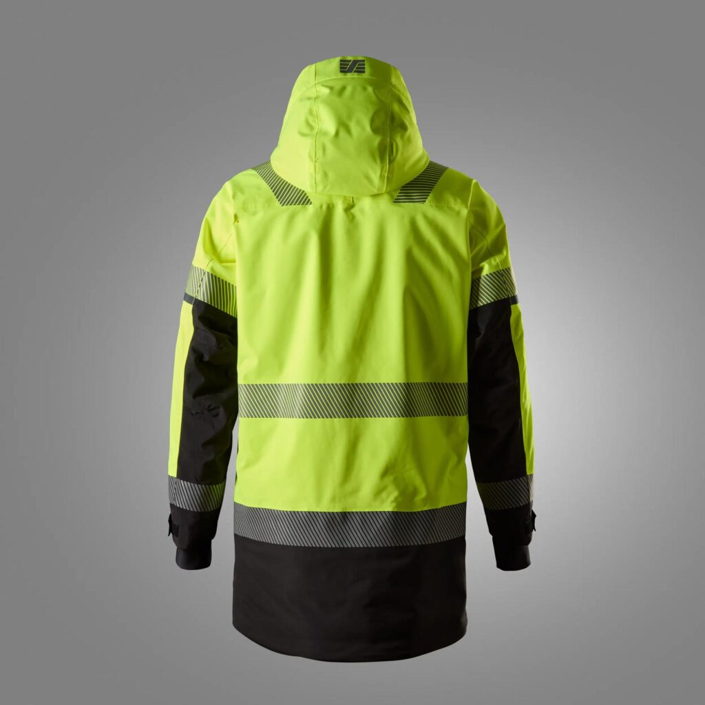 High-Vis Klasse 3, vandtæt stretchparkas