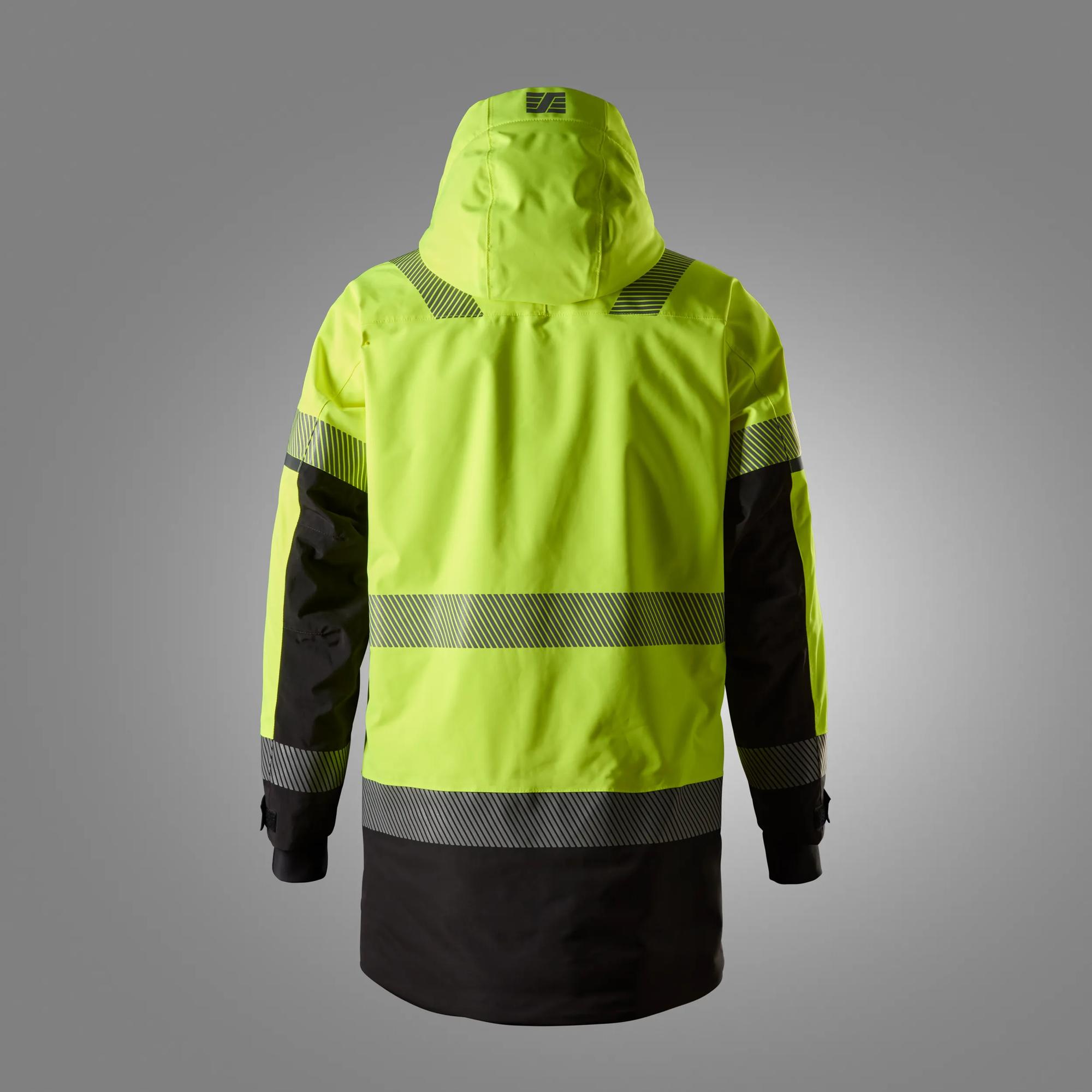 High-Vis Klasse 3, vandtæt stretchparkas