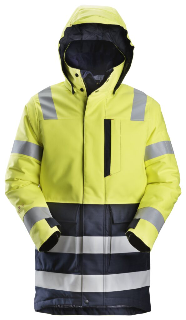 ProtecWork, High-Vis vinterparka, klasse 3
