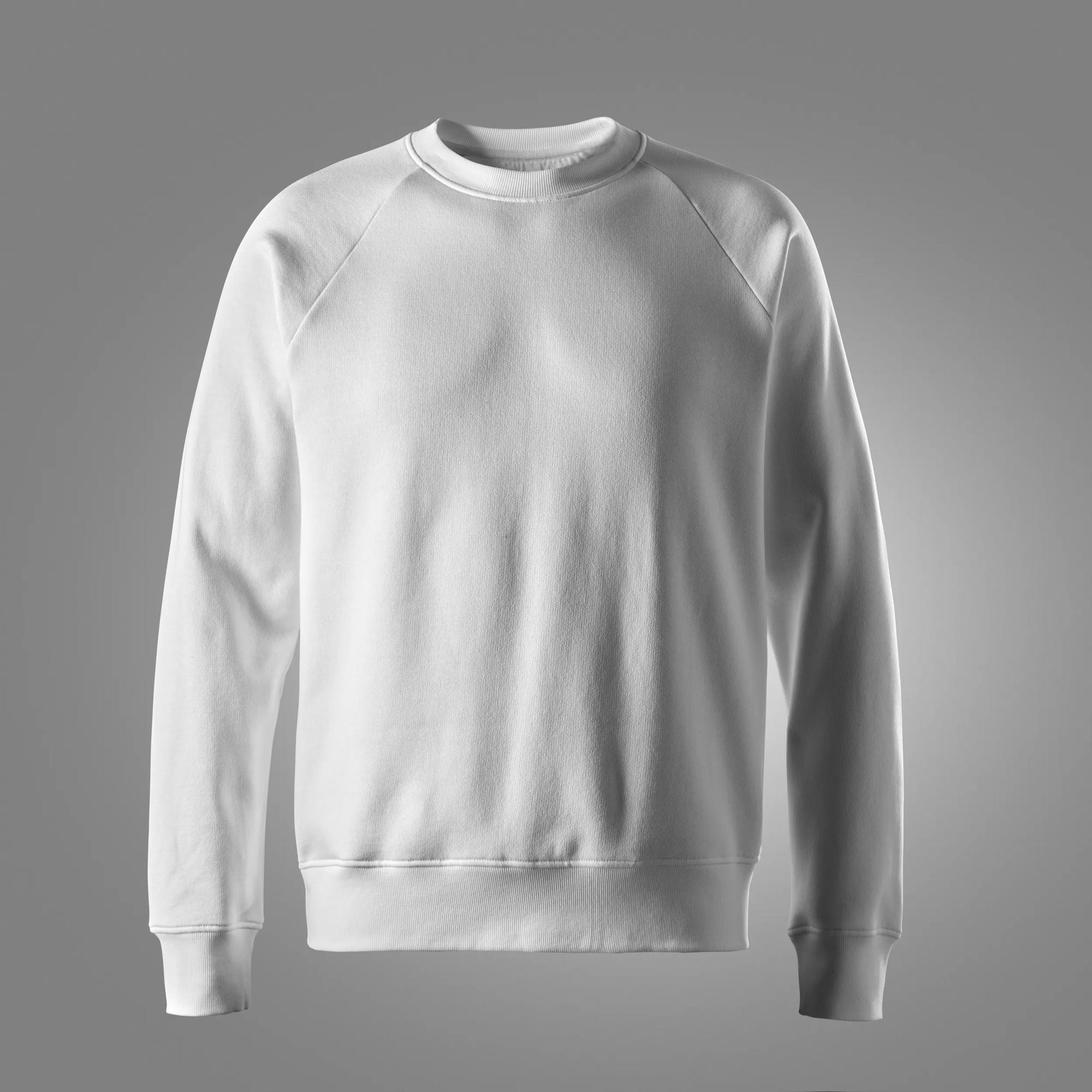 Klassisk sweatshirt med rund hals
