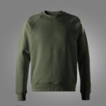 Klassisk sweatshirt med rund hals
