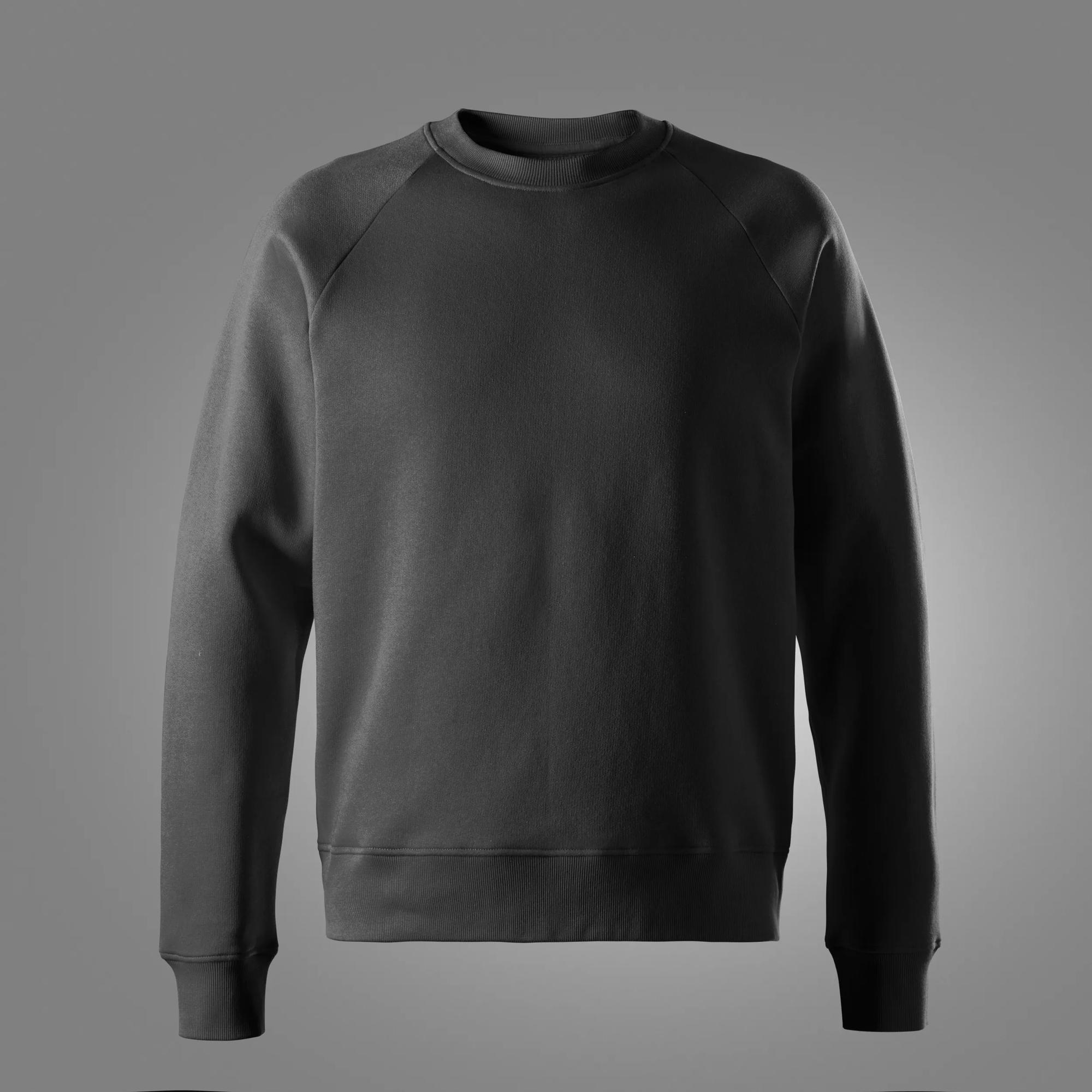 Klassisk sweatshirt med rund hals