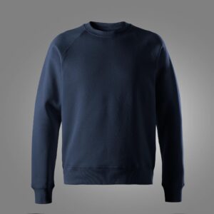 Klassisk sweatshirt med rund hals