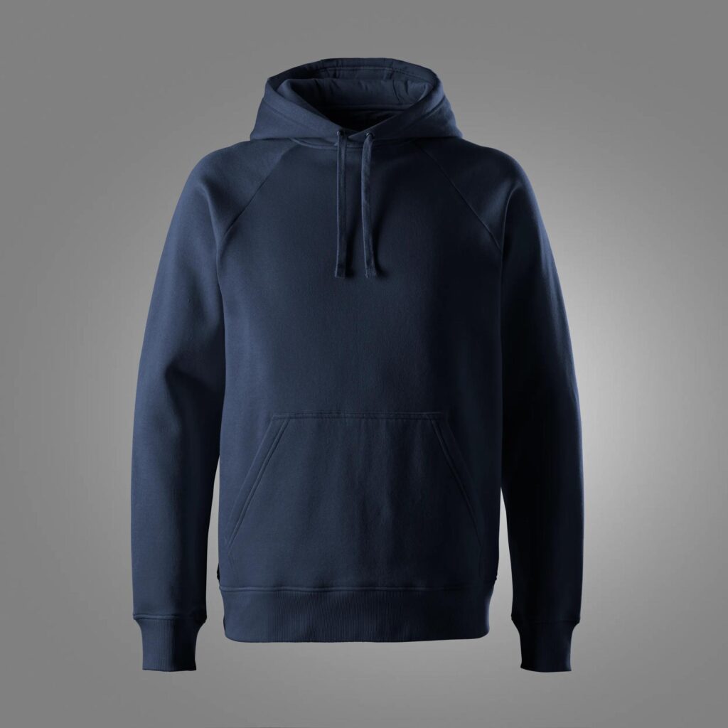Klassisk sweatshirt med hætte