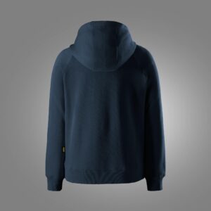 Klassisk sweatshirt til kvinder med lynlås og hætte